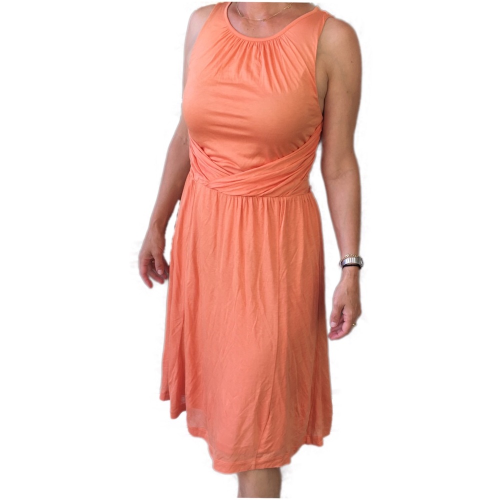 Ann Taylor peach dress